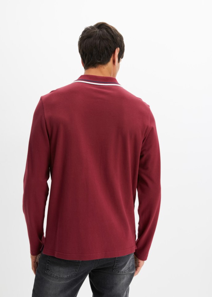 Poloshirt, Langarm (2er Pack)