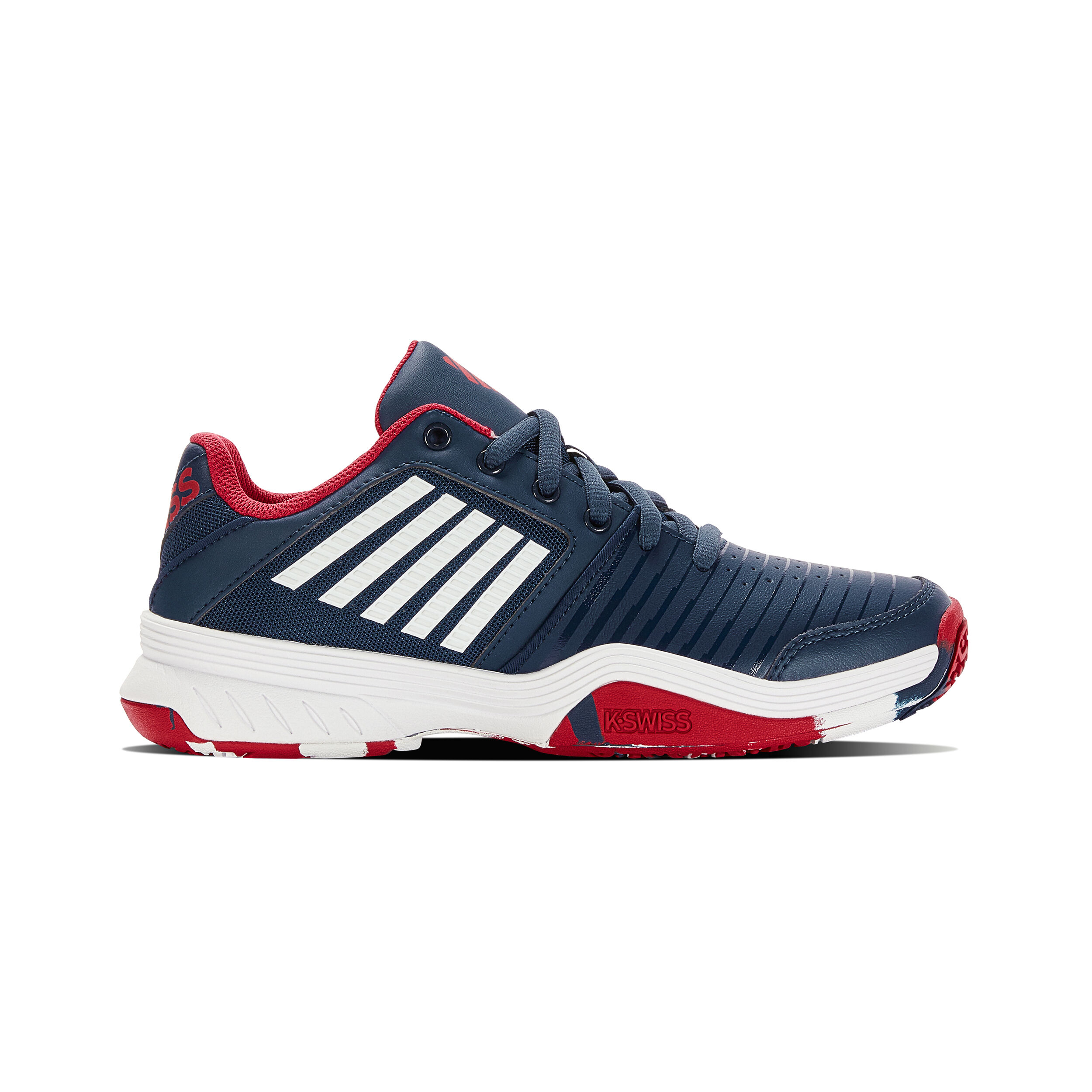 Court Express Omni Allcourtschuh Kinder - Dunkelblau, Weiß