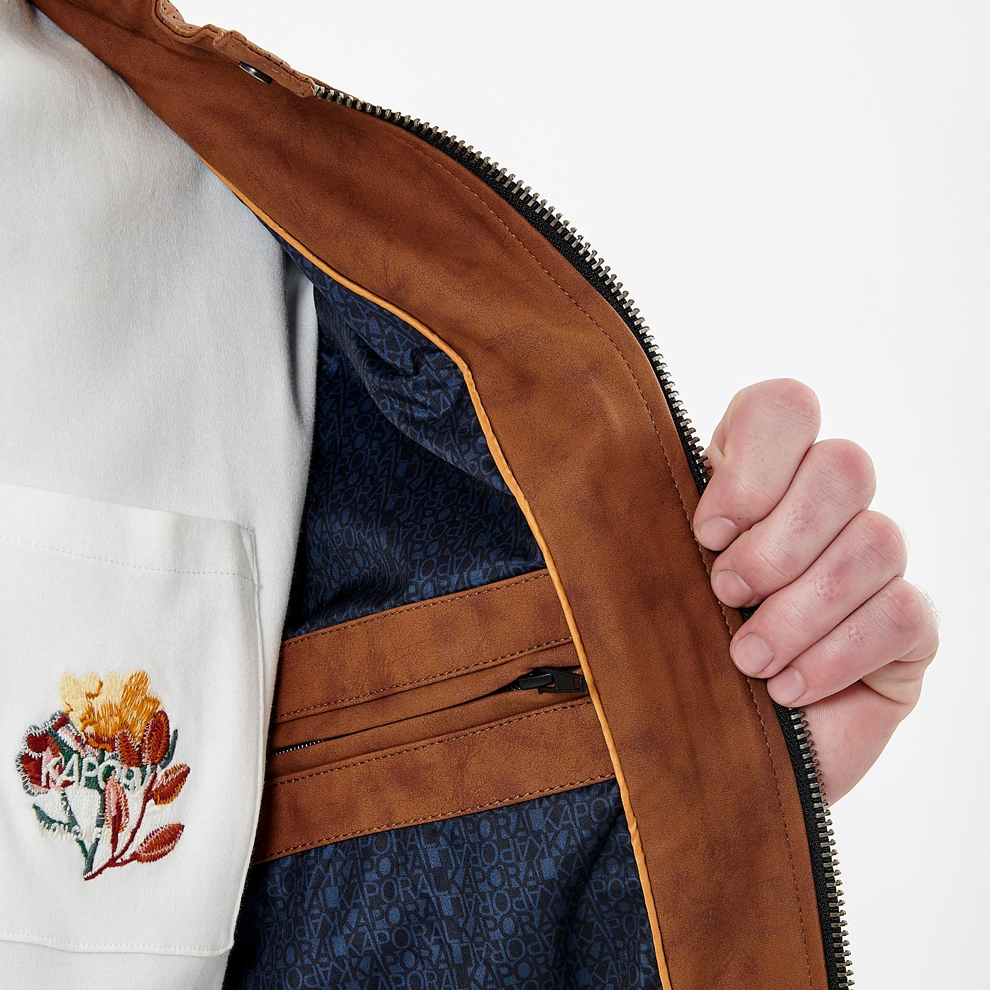 NINO   Blouson marron Homme
