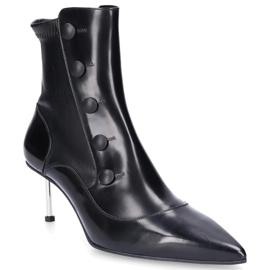 Alexander McQueen - Stiefeletten WHV73 Kalbsleder - schwarz
