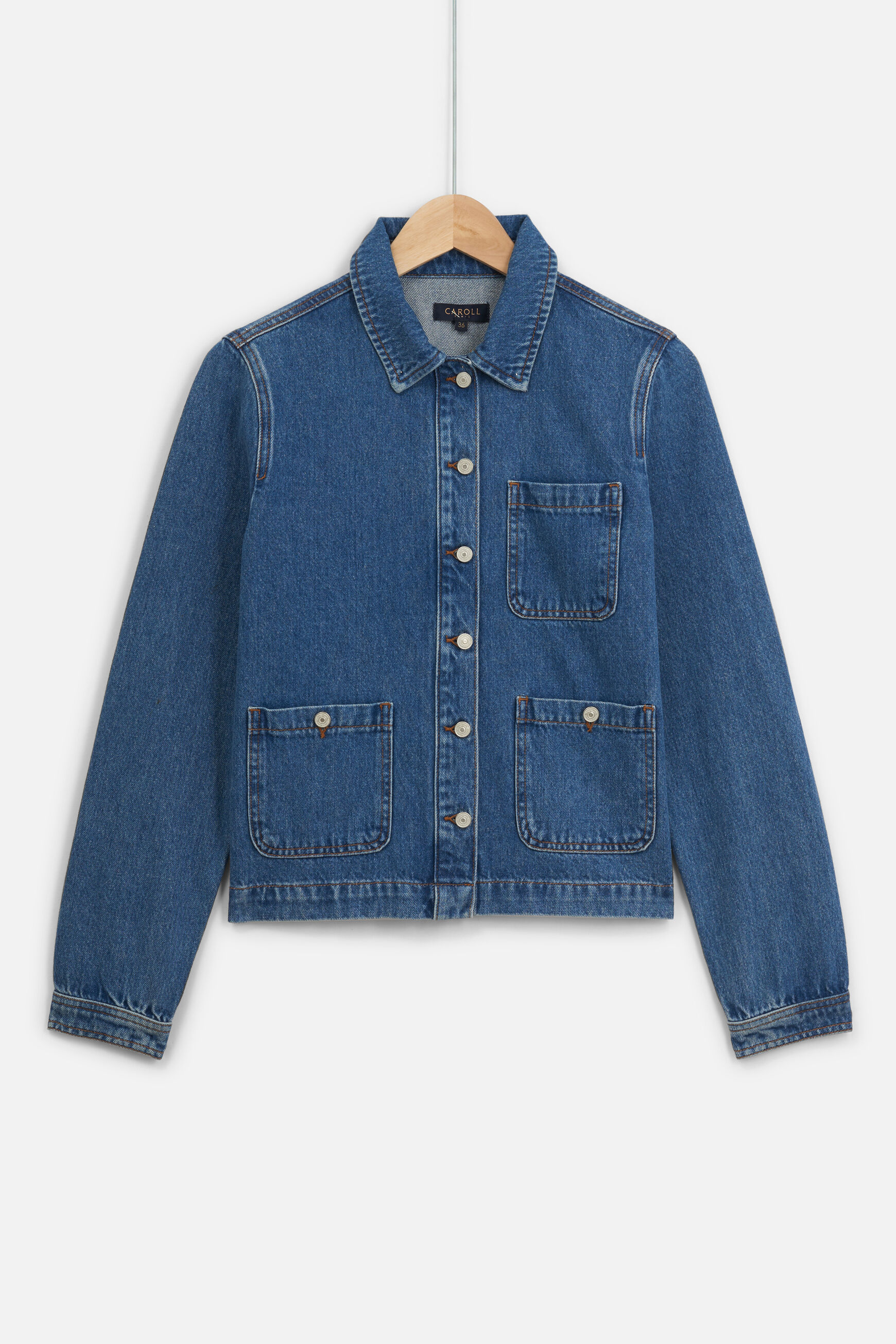veste mina denim stone femme