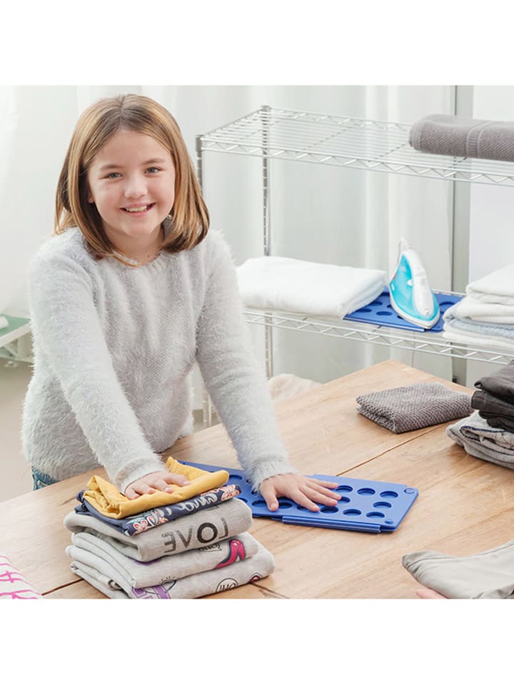 InnovaGoods Wäschefaltbrett in Blau günstig kaufen onesize