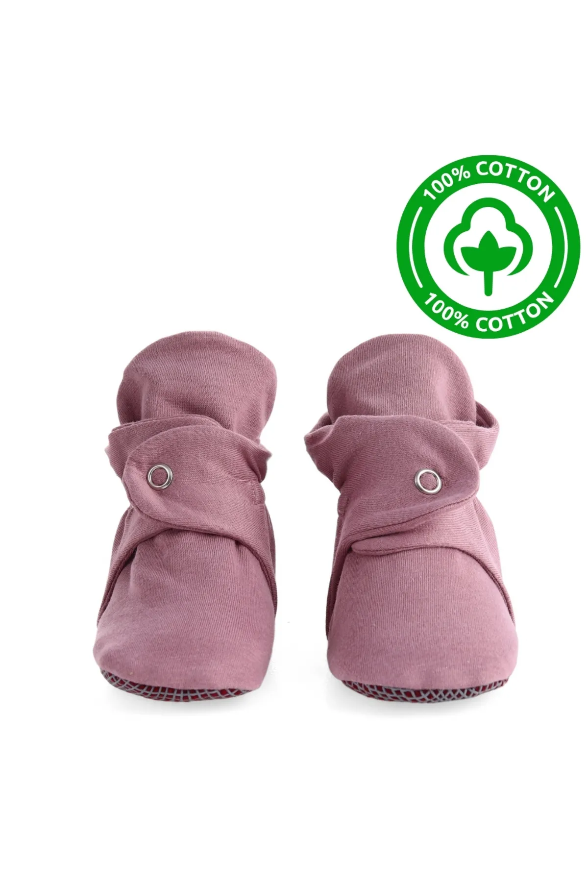 Ella Bonna  Babyschuhe aus Bio-Baumwolle, rutschfeste Sohle, Hausschuhe für Neugeborene aus Baumwolle, Heim- und Kinderzimmerschuhe