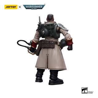 Warhammer 40k Actionfigur 1/18 Astra Militarum Cadian Command Squad Commander with Power Sword 12 cm