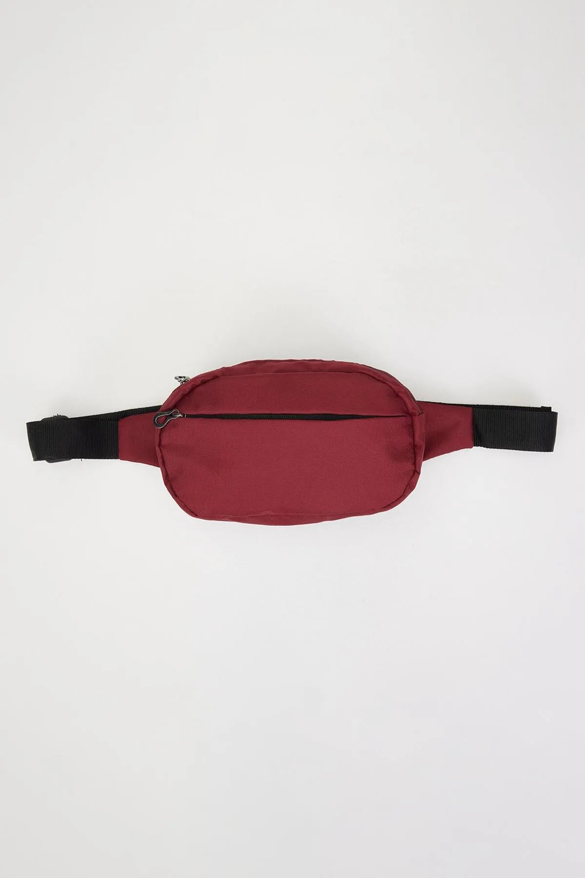 Tudors  Bordeauxrote Unisex-Schulter- und Gürteltasche - 2 Fächer