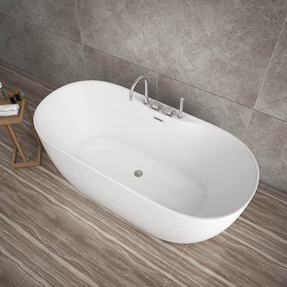 Home Deluxe Badewanne LENI mit Armatur