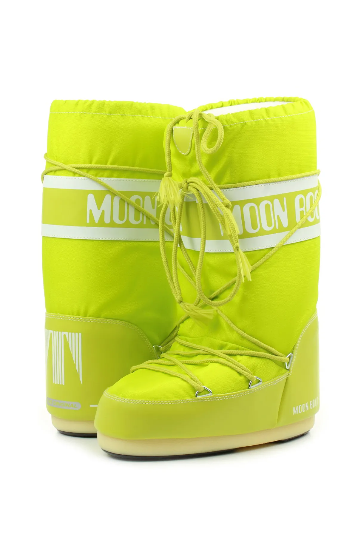 MOON BOOT  Stiefelette - Gelb - Flacher Absatz
