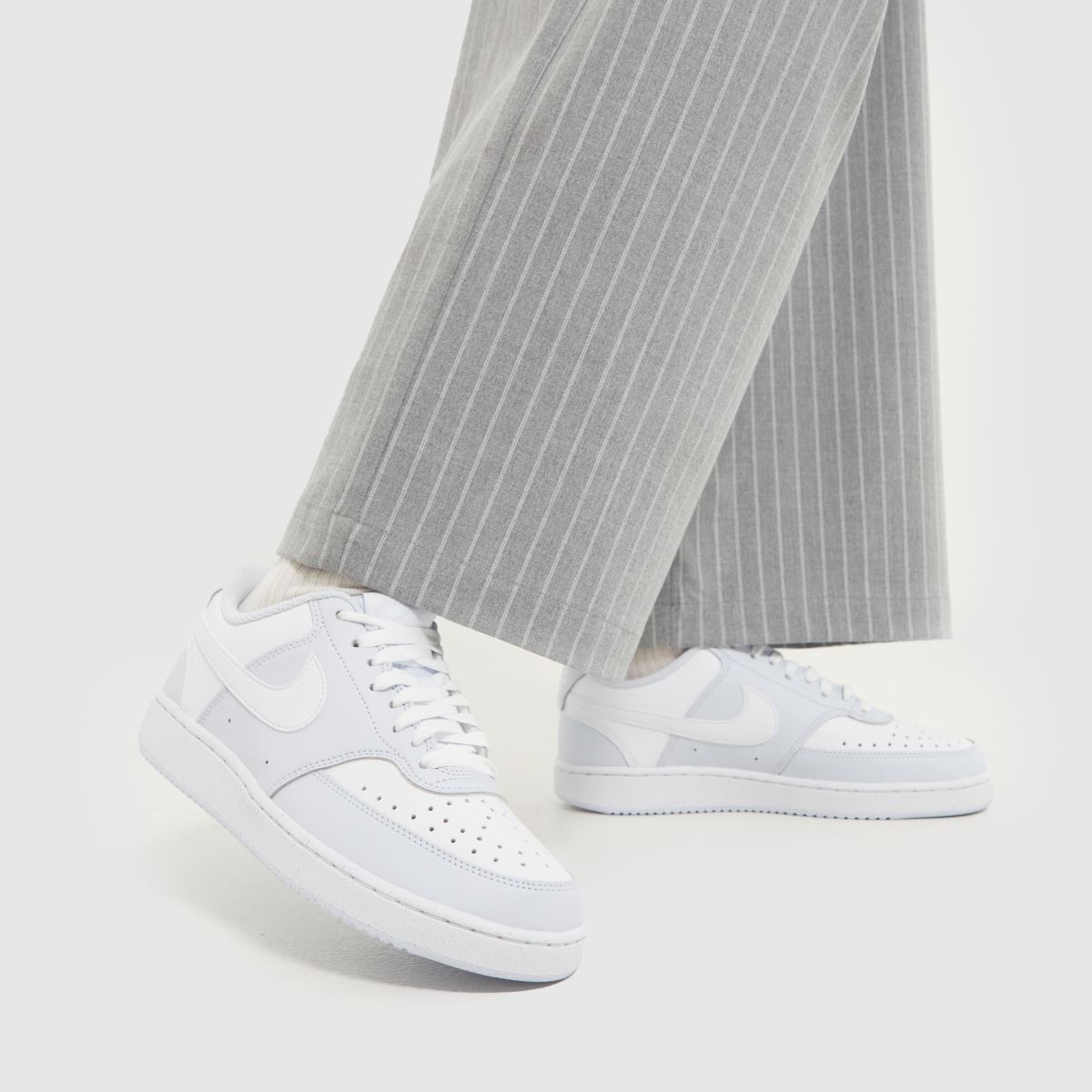 Nike – Court Vision Low – Ljusblå träningsskor