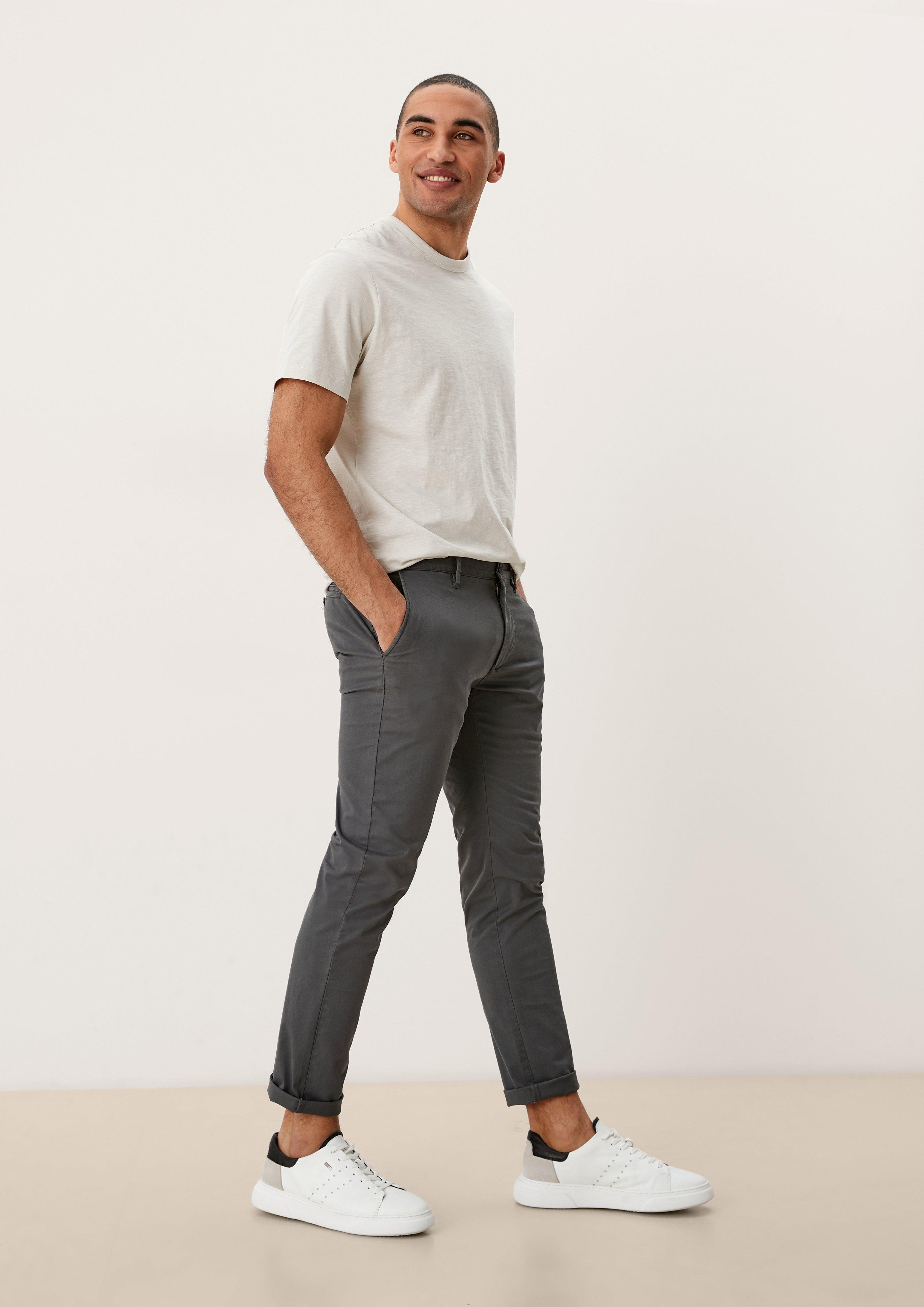 Slim Fit: Chino aus Baumwolltwill  2111625-9824