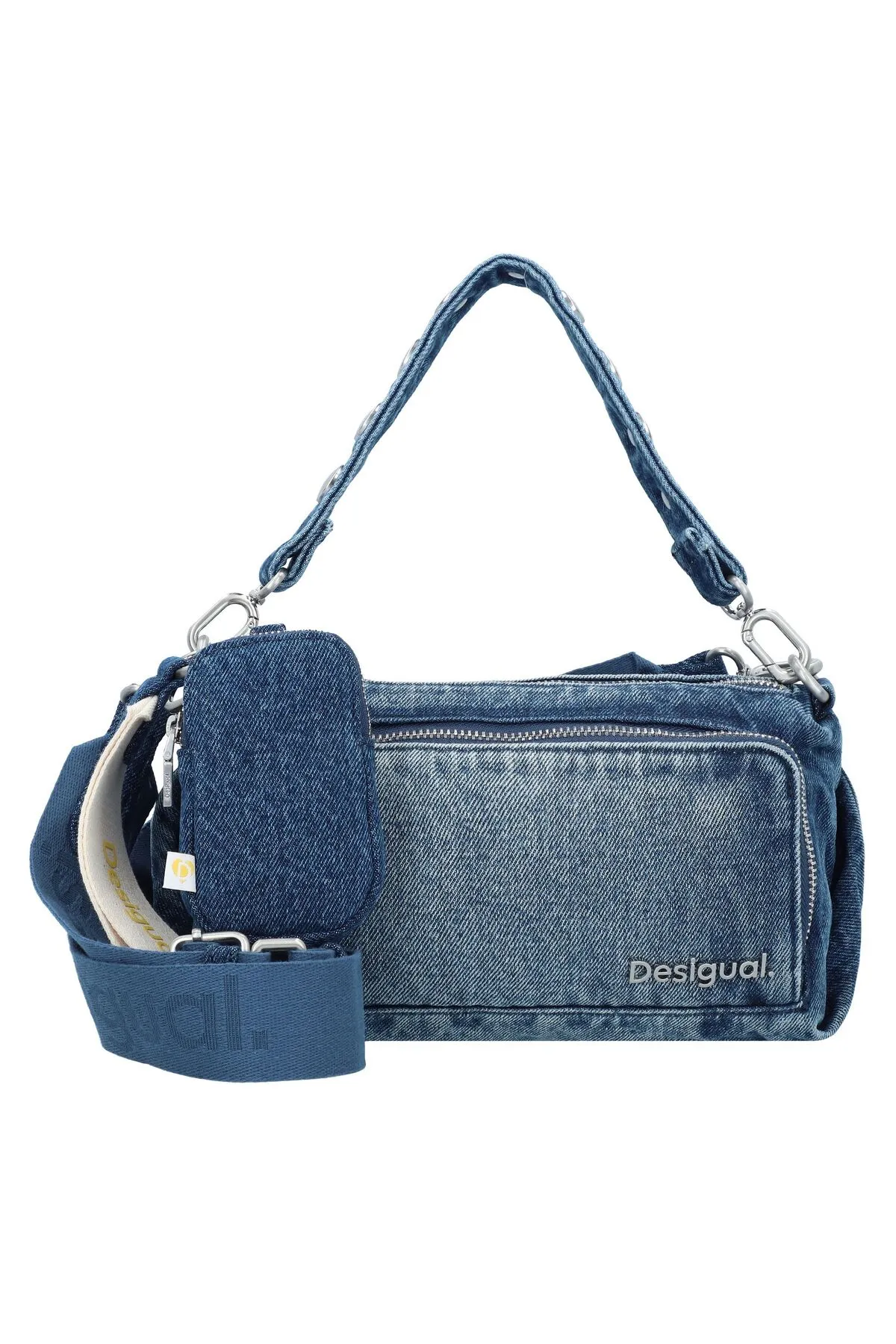 Desigual  Denim Priori Schultertasche 23,5 cm