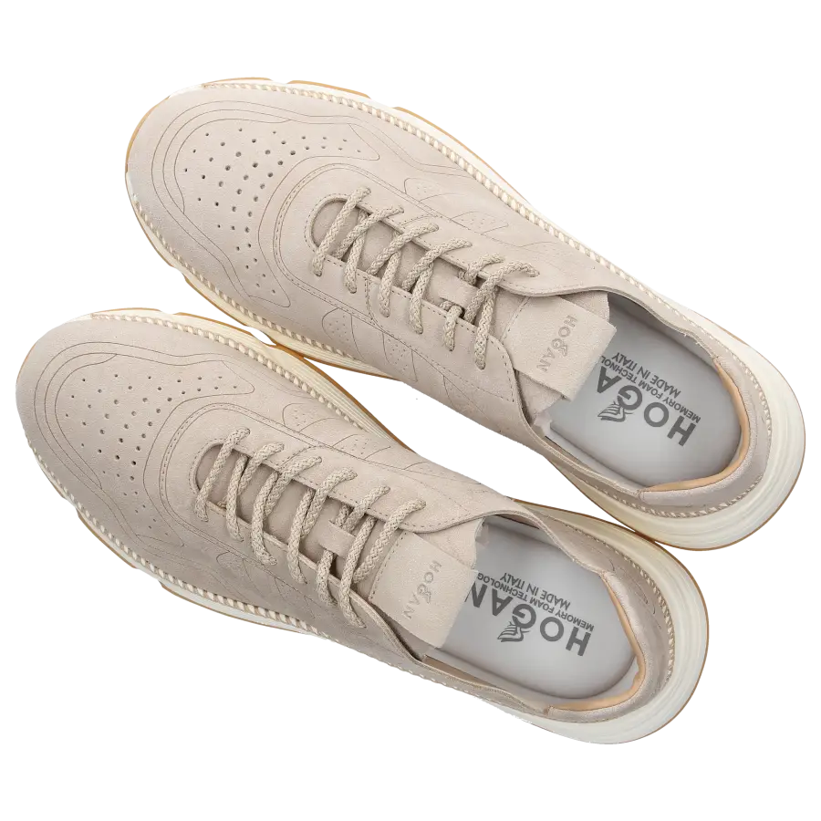 Hogan - Sneaker low H632 Nubukleder - beige