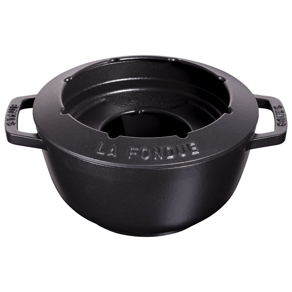Fondue Set 20 cm, Schwarz