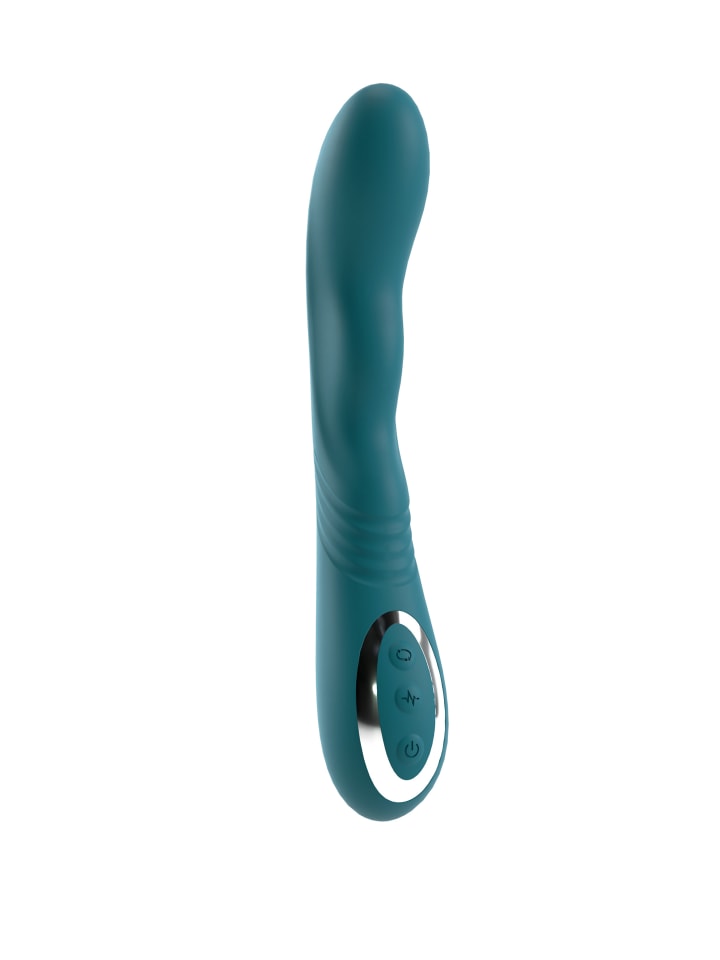Sweet Smile Vibrator Rotating G-Spot Vibrator in grün günstig kaufen 22,5