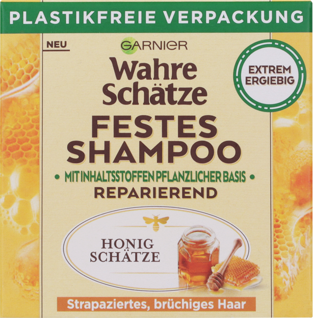 Garnier Wahre Schätze Festes Shampoo Honig Schätze