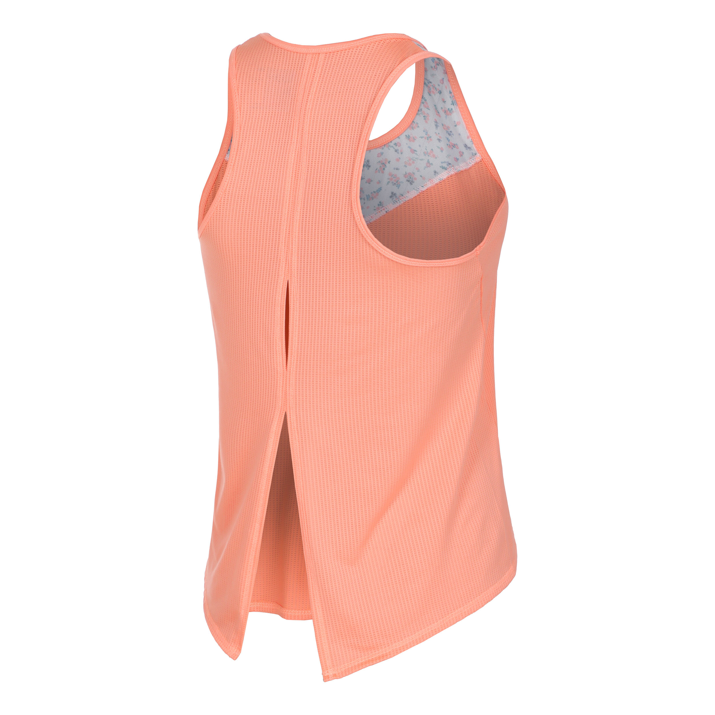 Blossom Tie Back Tank-Top Damen - Apricot, Mehrfarbig