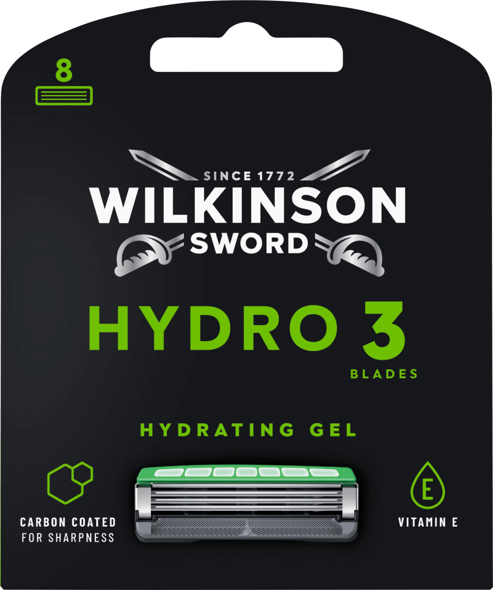 Rasierklingen, Hydro 3, 8 St