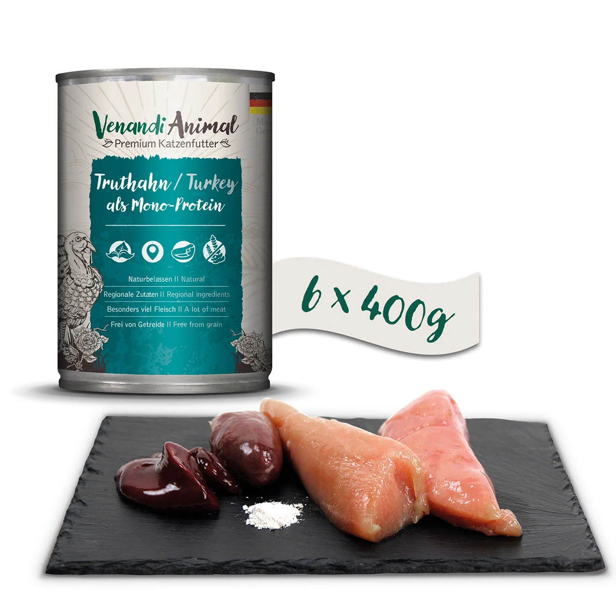 Venandi Animal - Truthahn als Monoprotein kaufen