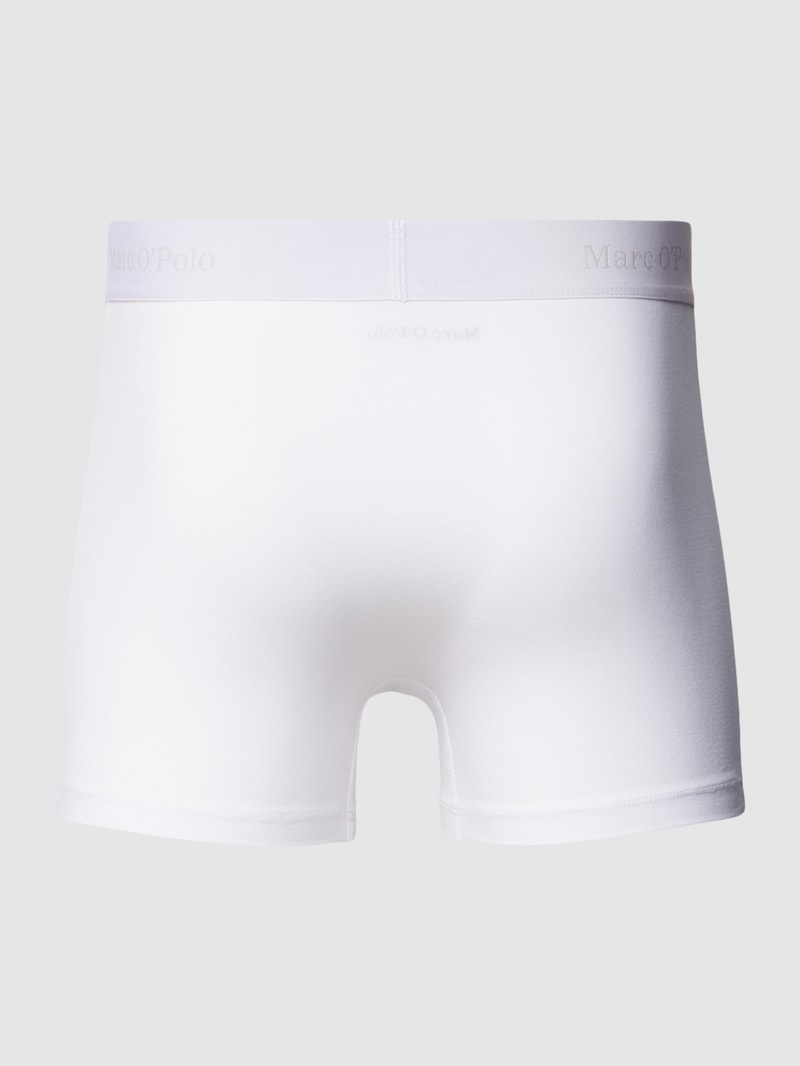 Trunks mit elastischem Logo-Bund im 3er-Pack in weiß