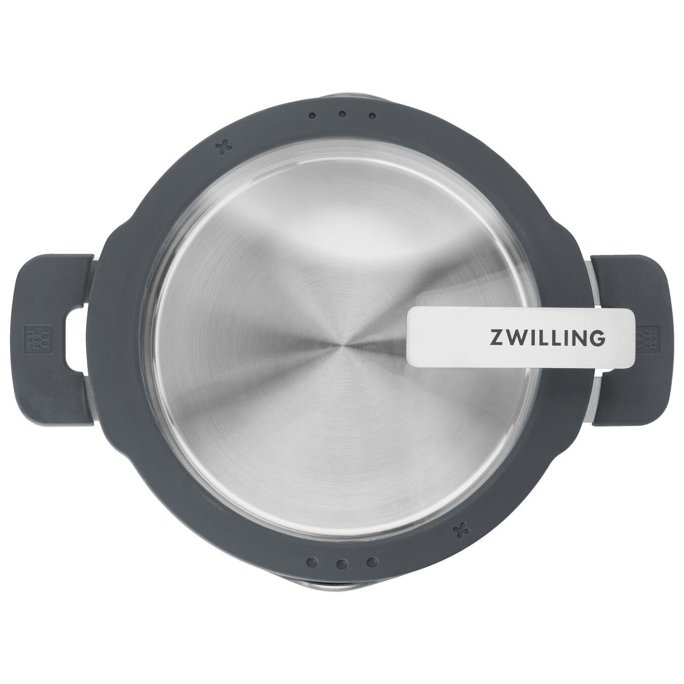 Zwilling Topf-Set Zwilling Kochtopf-Set 5tlg. Simplify, Edelstahl,Glas,Kunststoff/Silikon (5-tlg)