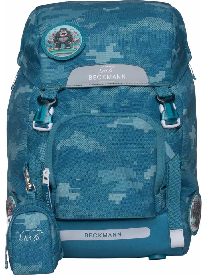 BECKMANN Beckmann Schulranzenset Classic 22 - 6-Tlg. Set Jungle Game günstig kaufen onesize