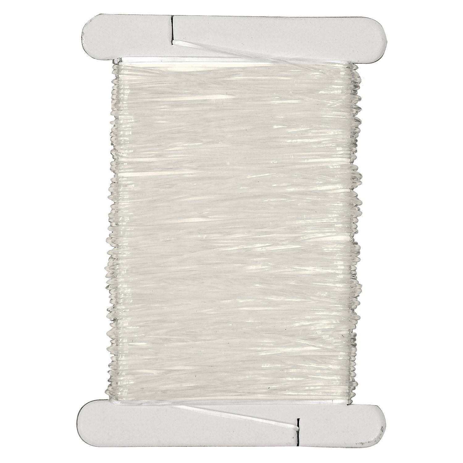 Elastikfaden, transparent, 0,8 mm, 10 m