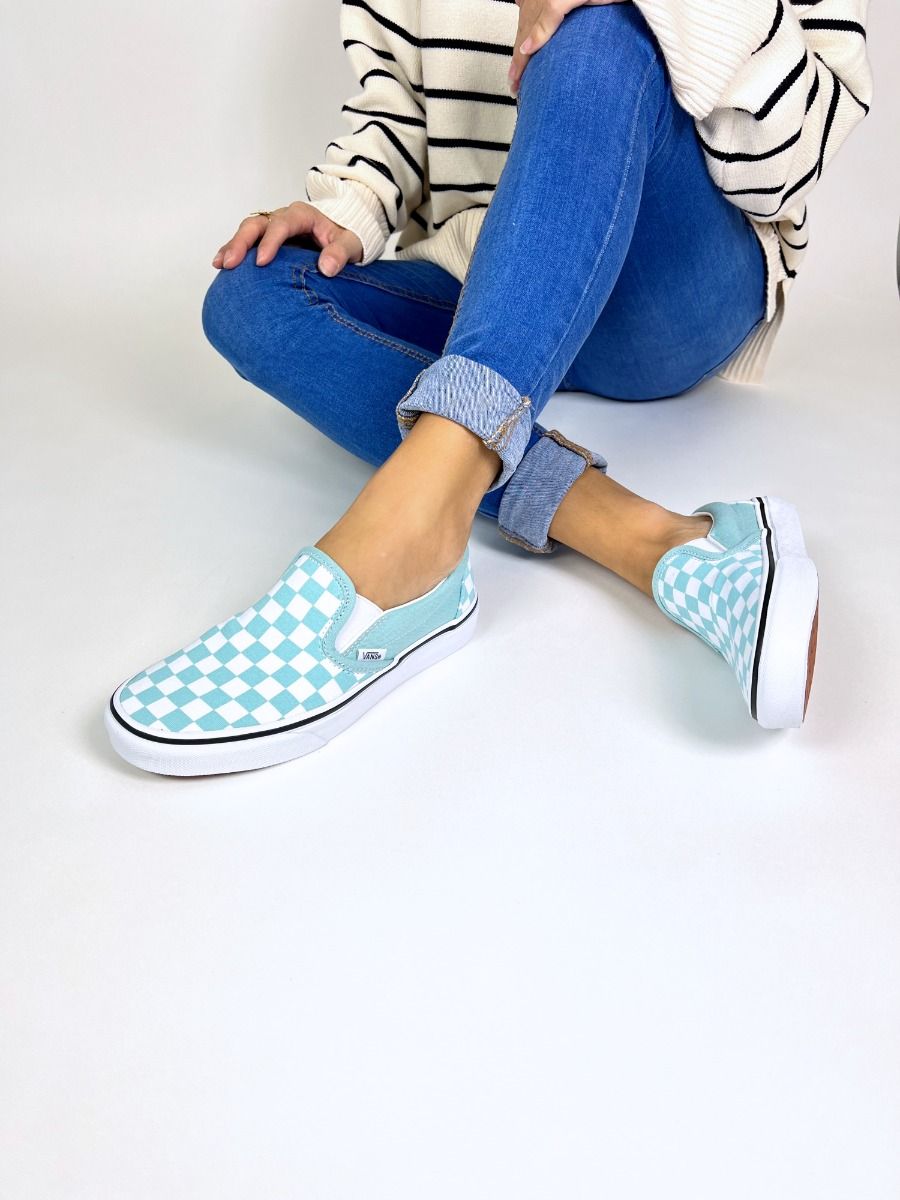 Vans  CLASSIC SLIP-ON COLOR THEORY - Ciel