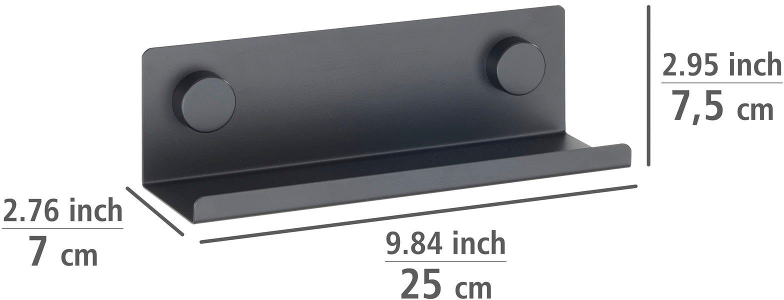 WENKO Gewürzregal Jet S, 1-tlg., im angesagten Industrial Design, pulverbeschichtetes Metall