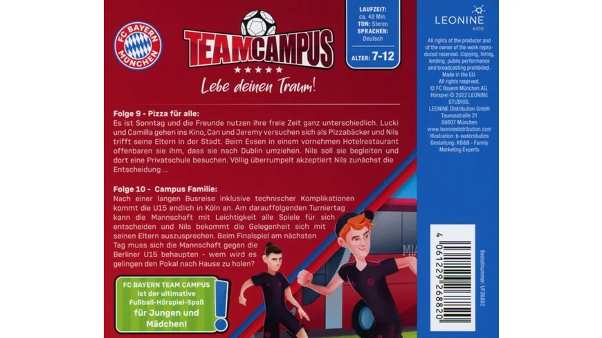 FC Bayern Team Campus (Fußball) (CD 5)
