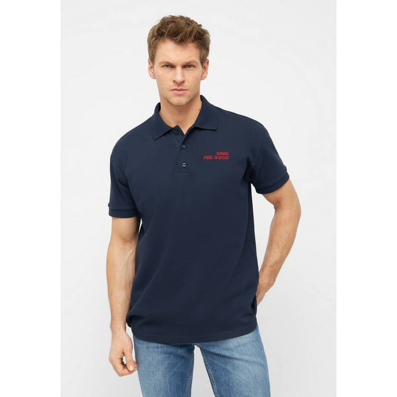Derbe Feel Good Poloshirt Herren