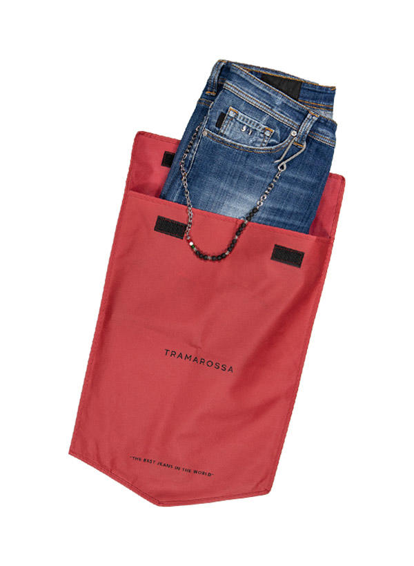 tramarossa, Jeans 1980, Slim Fit, Baumwoll-Stretch, sky destroy