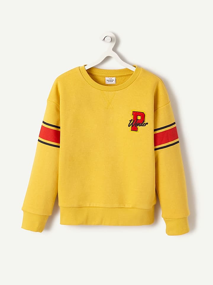 TAPE À L'OEIL Sweatshirt in Gelb günstig kaufen 140