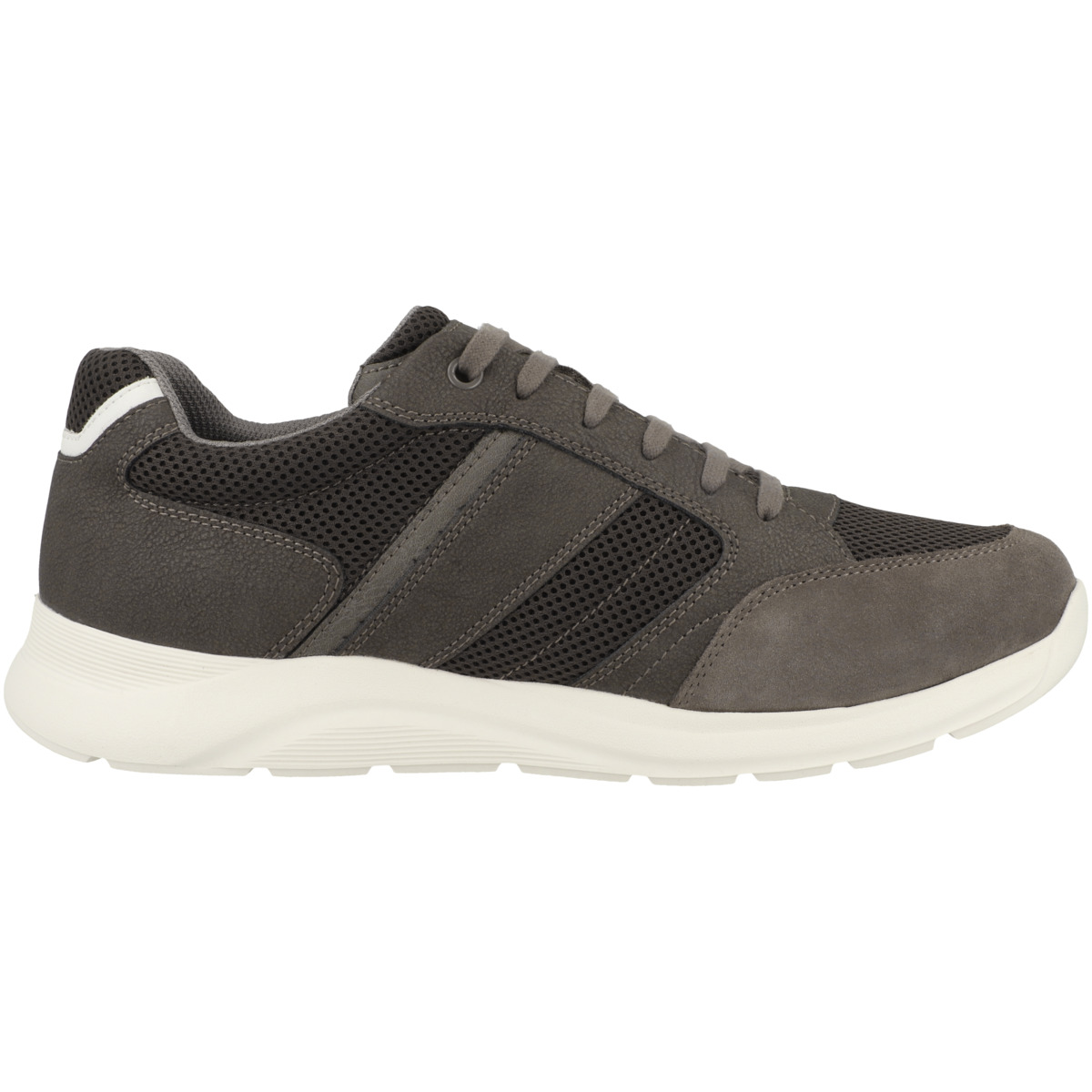 Geox U Damiano A Sneaker Low dunkelgrau