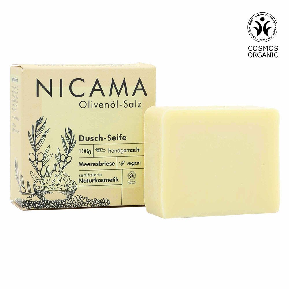 Nicama Seife Olivenöl-Salz 100 g