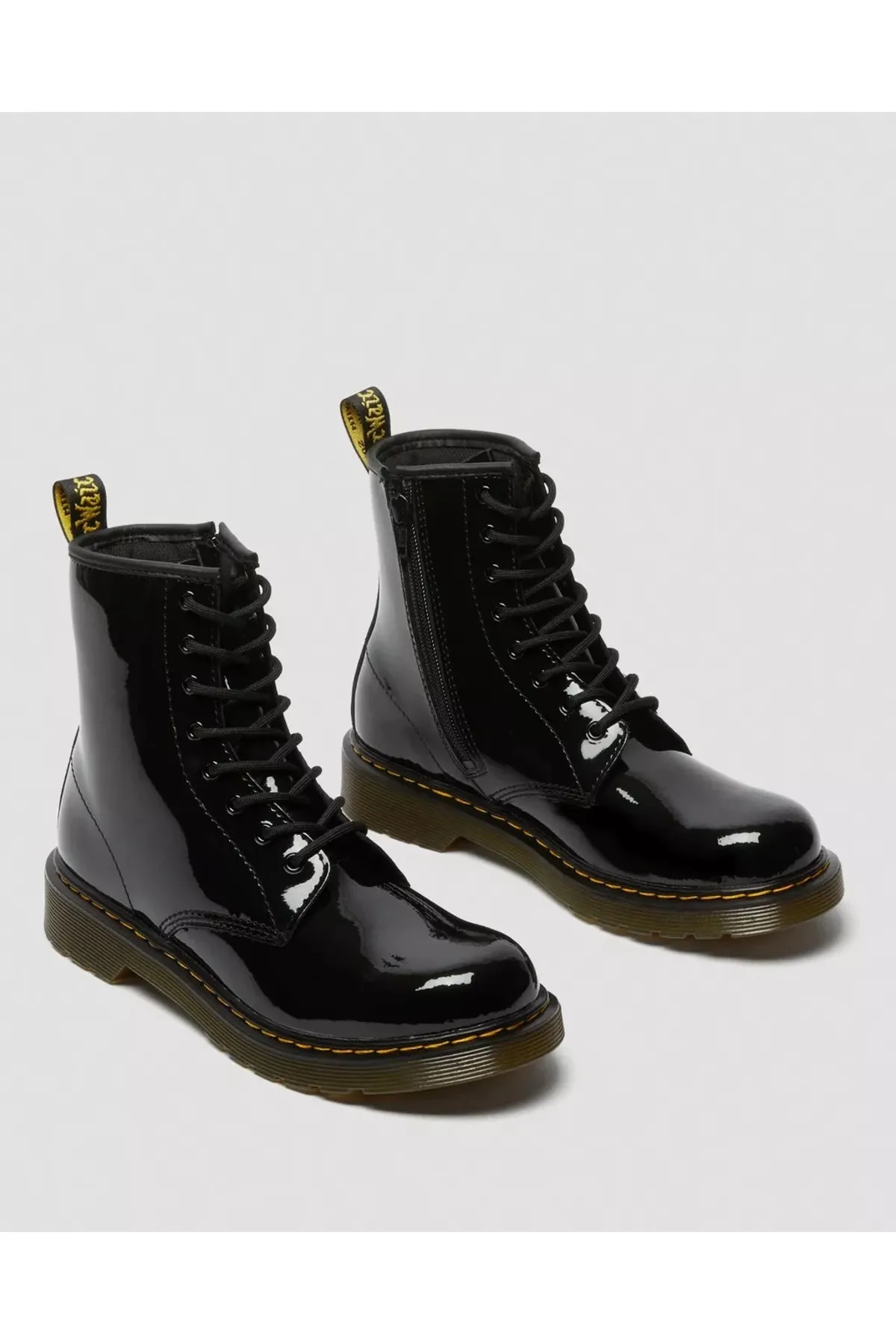Dr. Martens  1460 Y Schwarze Patentlampe -21979001