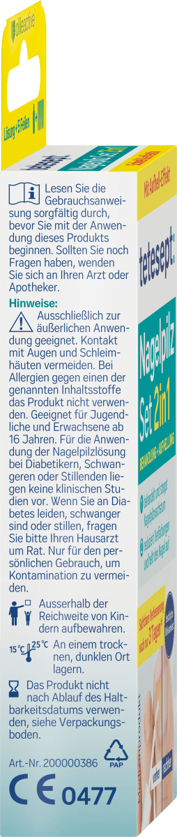 Nagelpilz Set 2in1, 1 St