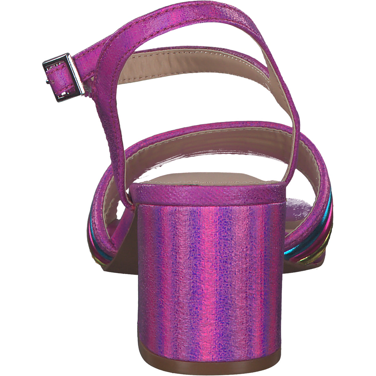 La Strada 2200753, Plateau-Sandaletten, Damen, fuchsia/orange