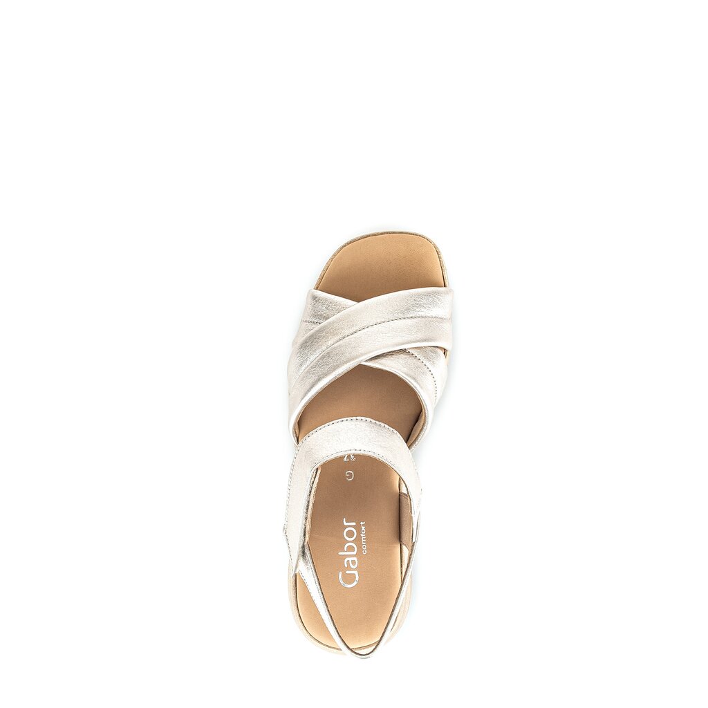 Gabor comfort Plateau Sandale gold