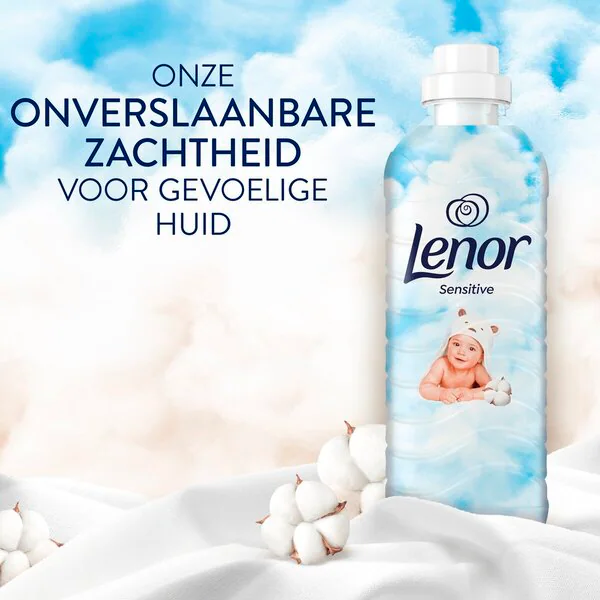 Lenor Sensitive Fabric Softener 882ml, 42 washes