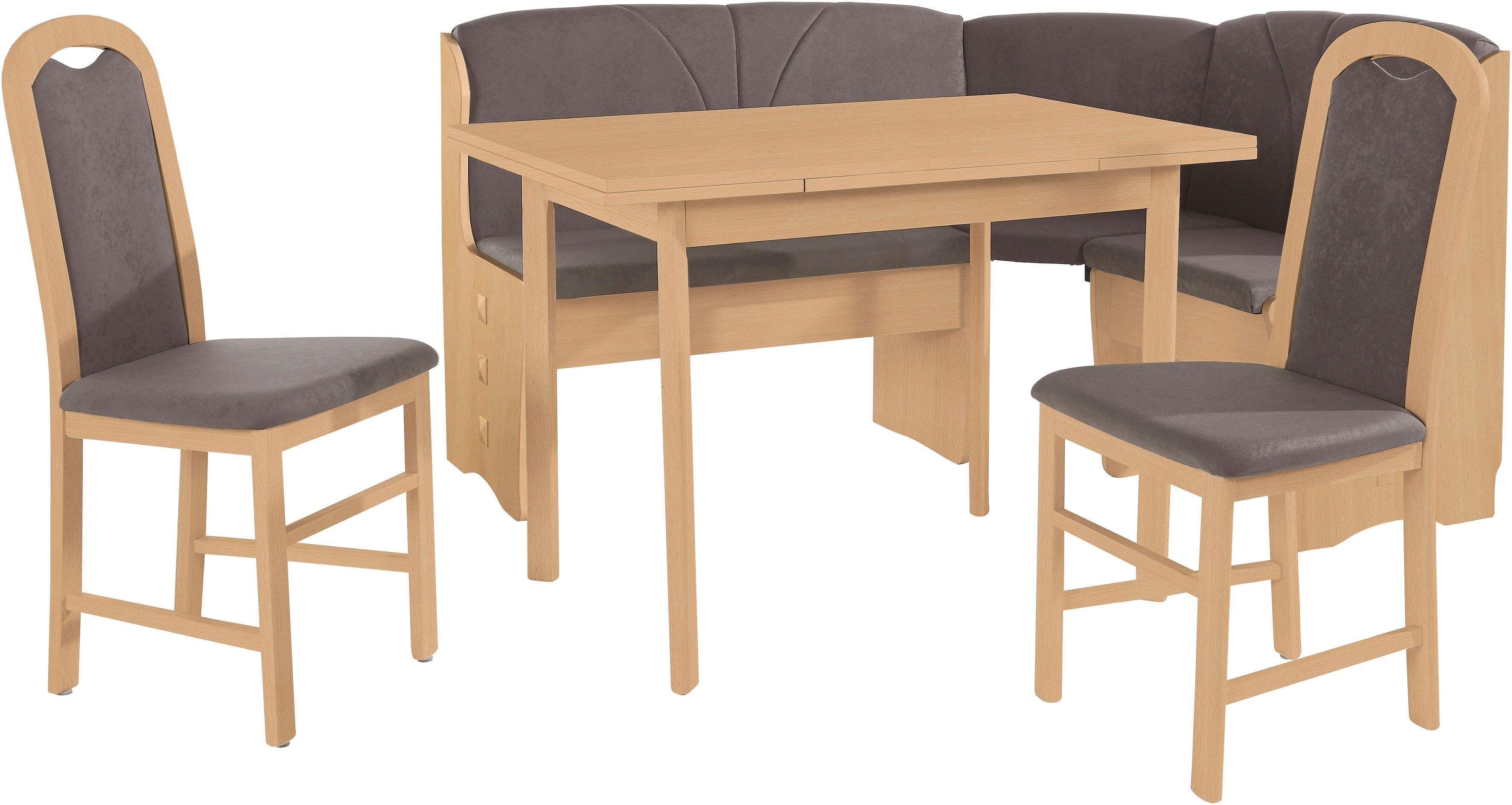 INOSIGN Eckbankgruppe Paris, (Set, 4-tlg)