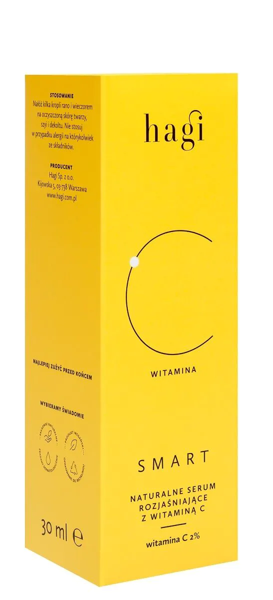 Hagi Smart C prirodni serum za posvjetljivanje kože s vitaminom C 2% i L-argininom