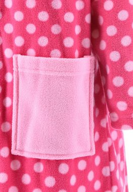 Minnie Mouse Kinderbademantel Kinder Mädchen Bademantel Morgenmantel mit Reißverschluss
