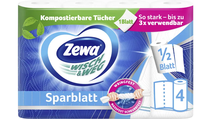 ZEWA WISCH&WEG Sparblatt