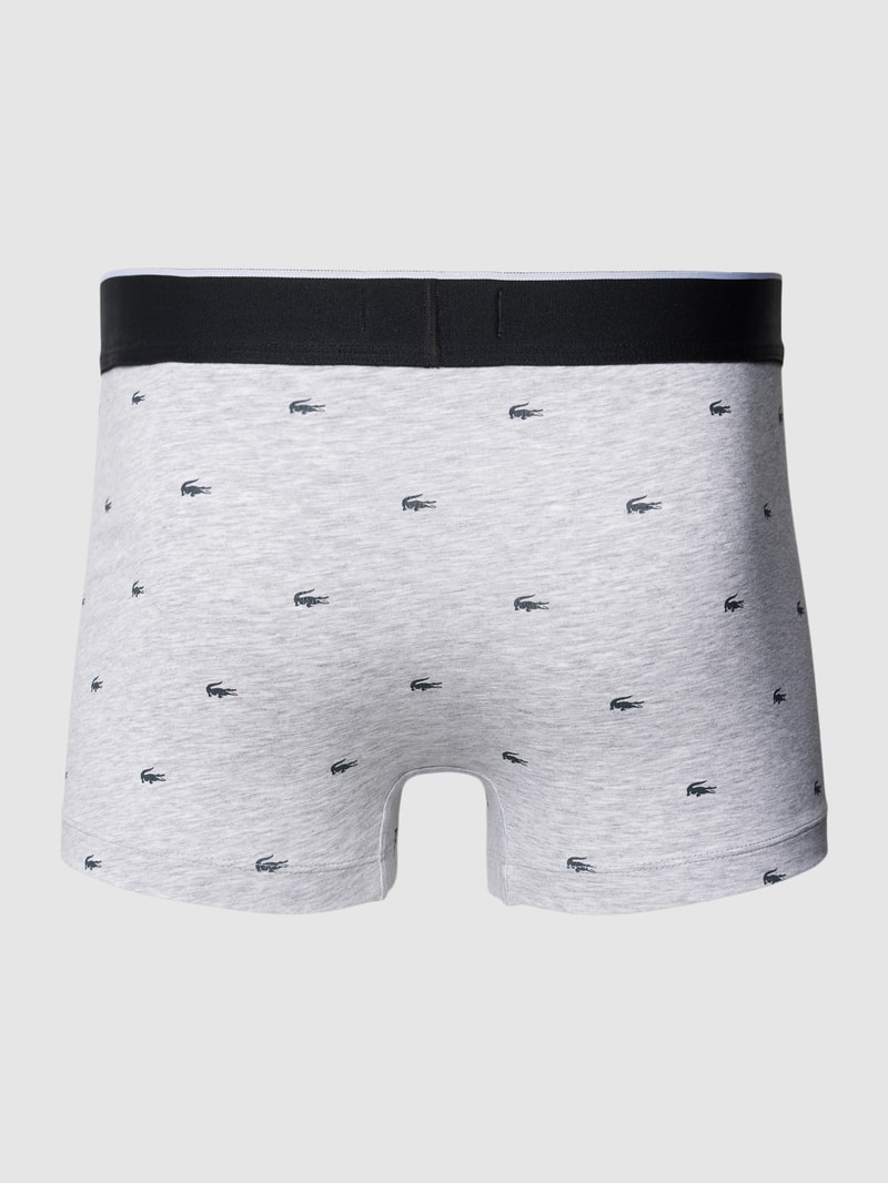 Trunks mit elastischem Bund im 3er-Pack in schwarz