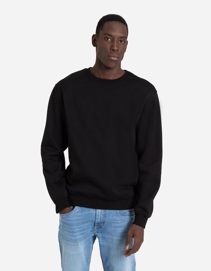 Sweatshirt - Rippbündchen