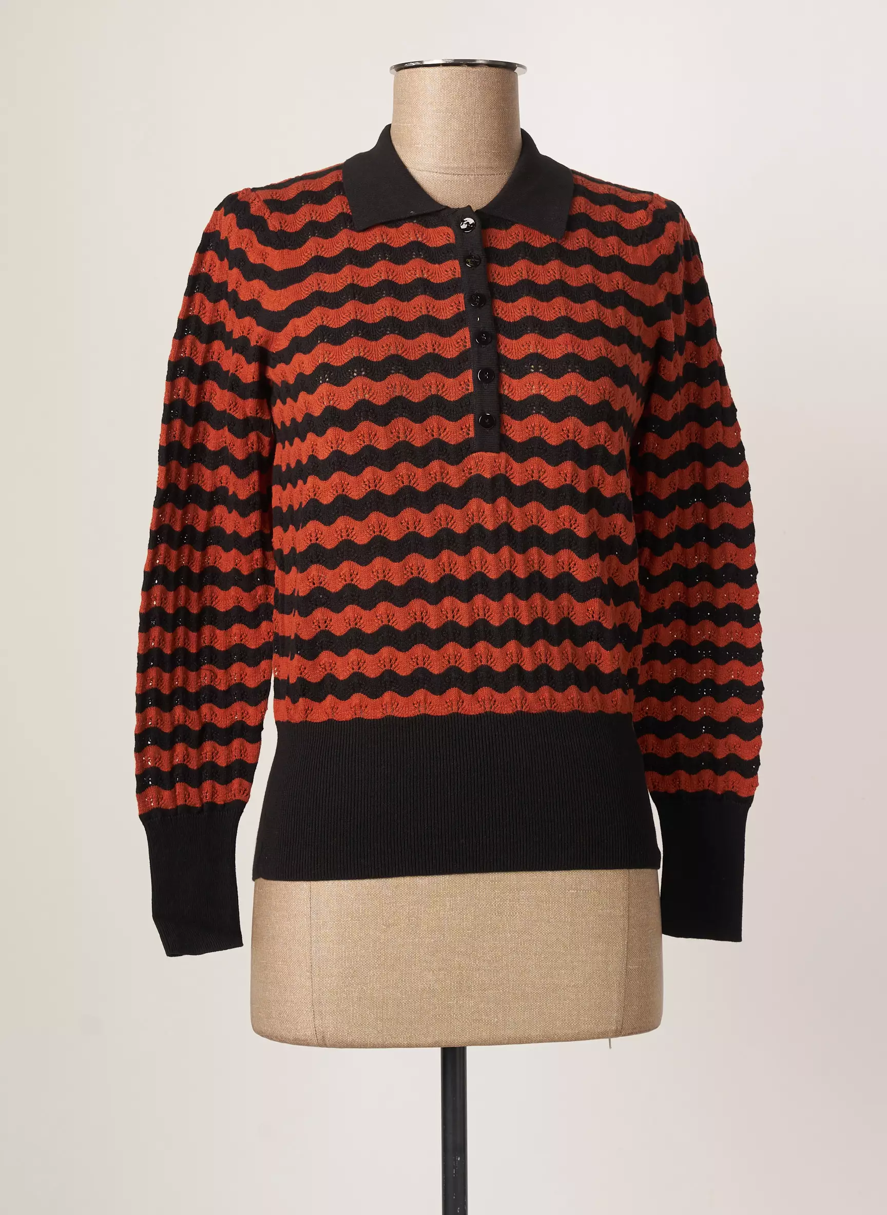 King Louie Pulls Femme couleur orange