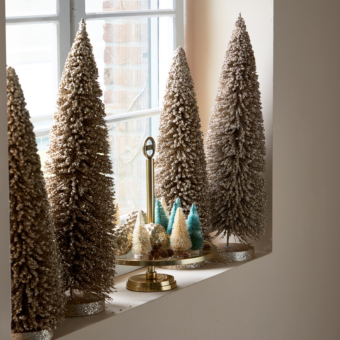 Glittery Christmas Weihnachtsbaum mit Glitzer