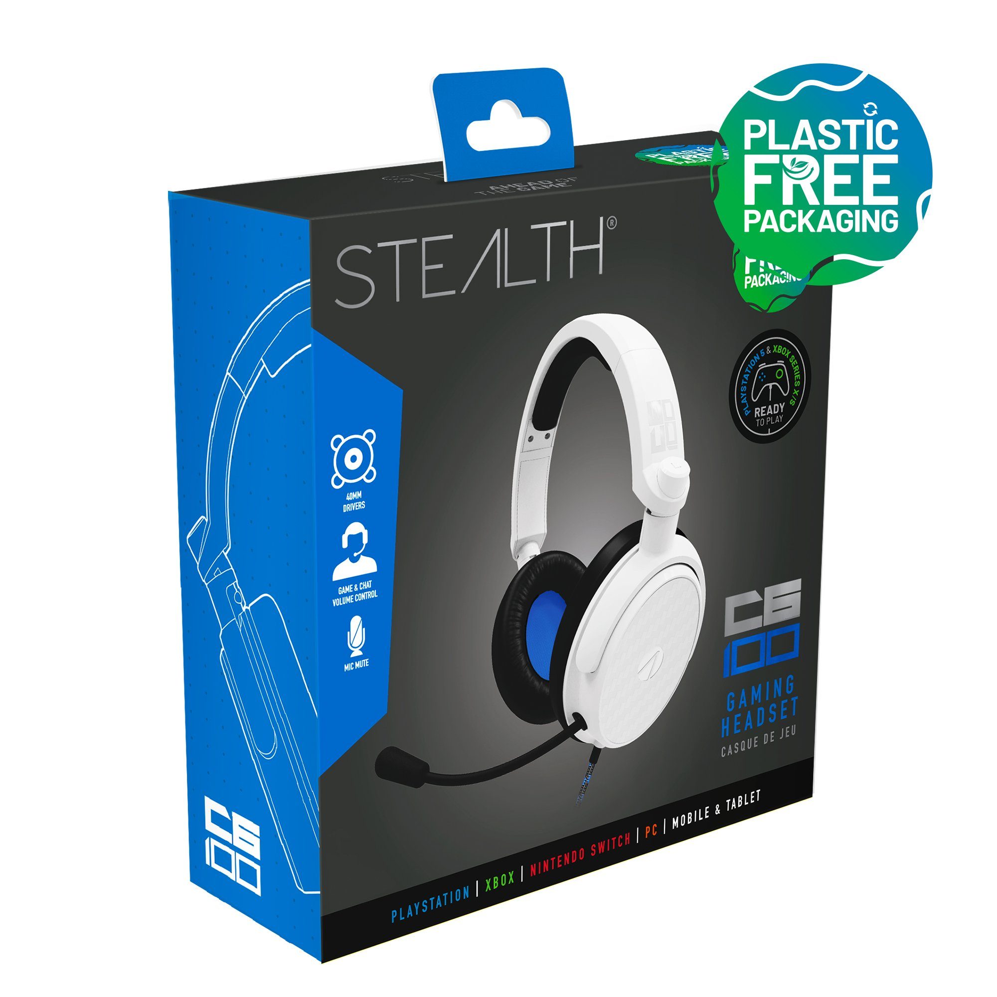 Stealth Multiformat Stereo Gaming Headset C6-100 Gaming-Headset