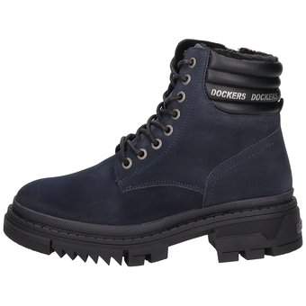 Dockers Schnür Boots in blau
