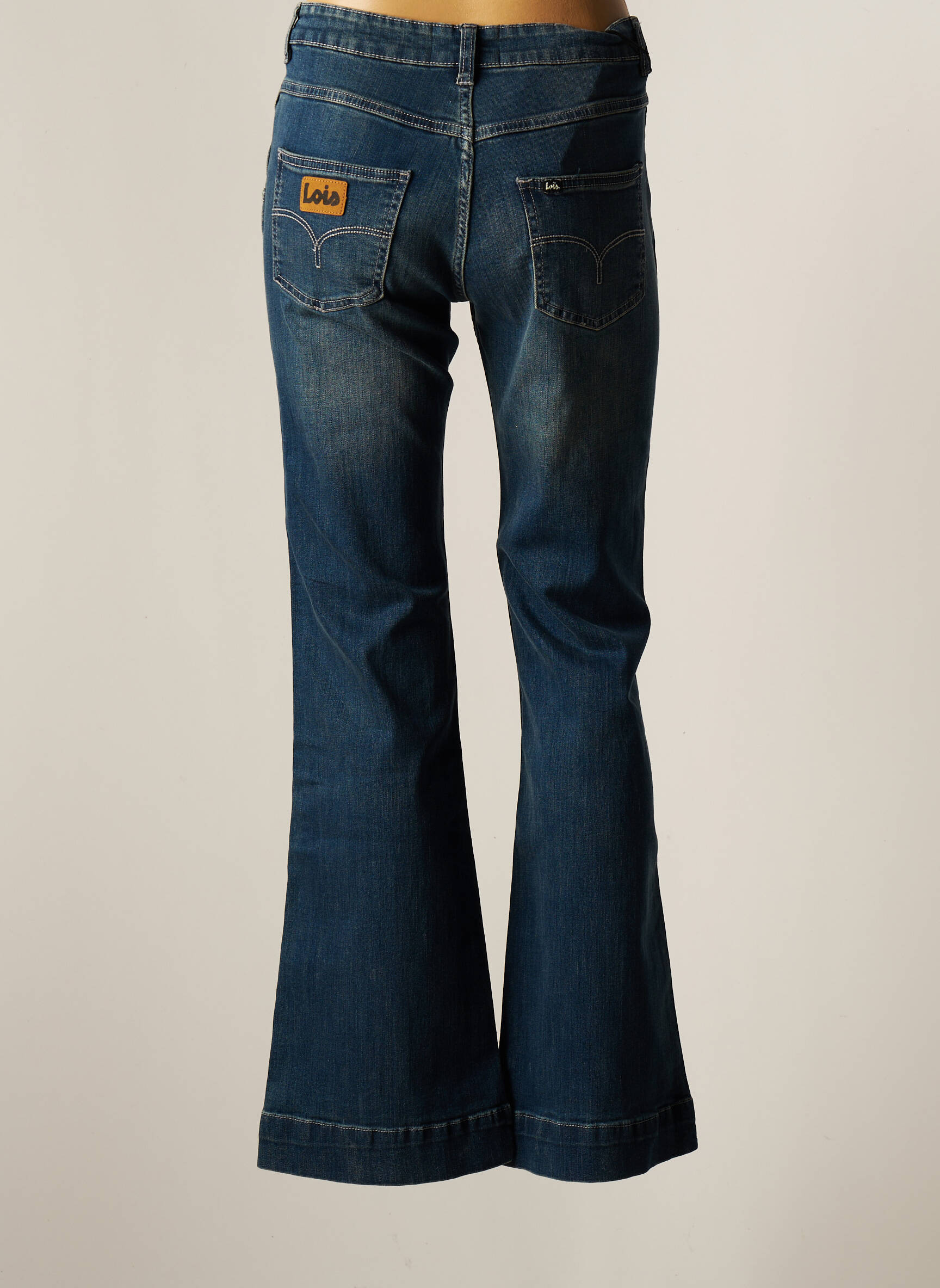 Lois Jean Flare Femme couleur bleu