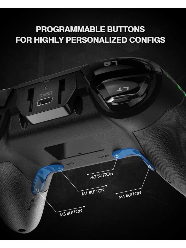 COFI 1453 2.4G Wireless Gamepad Joy-Stick Controller in Schwarz günstig kaufen 1